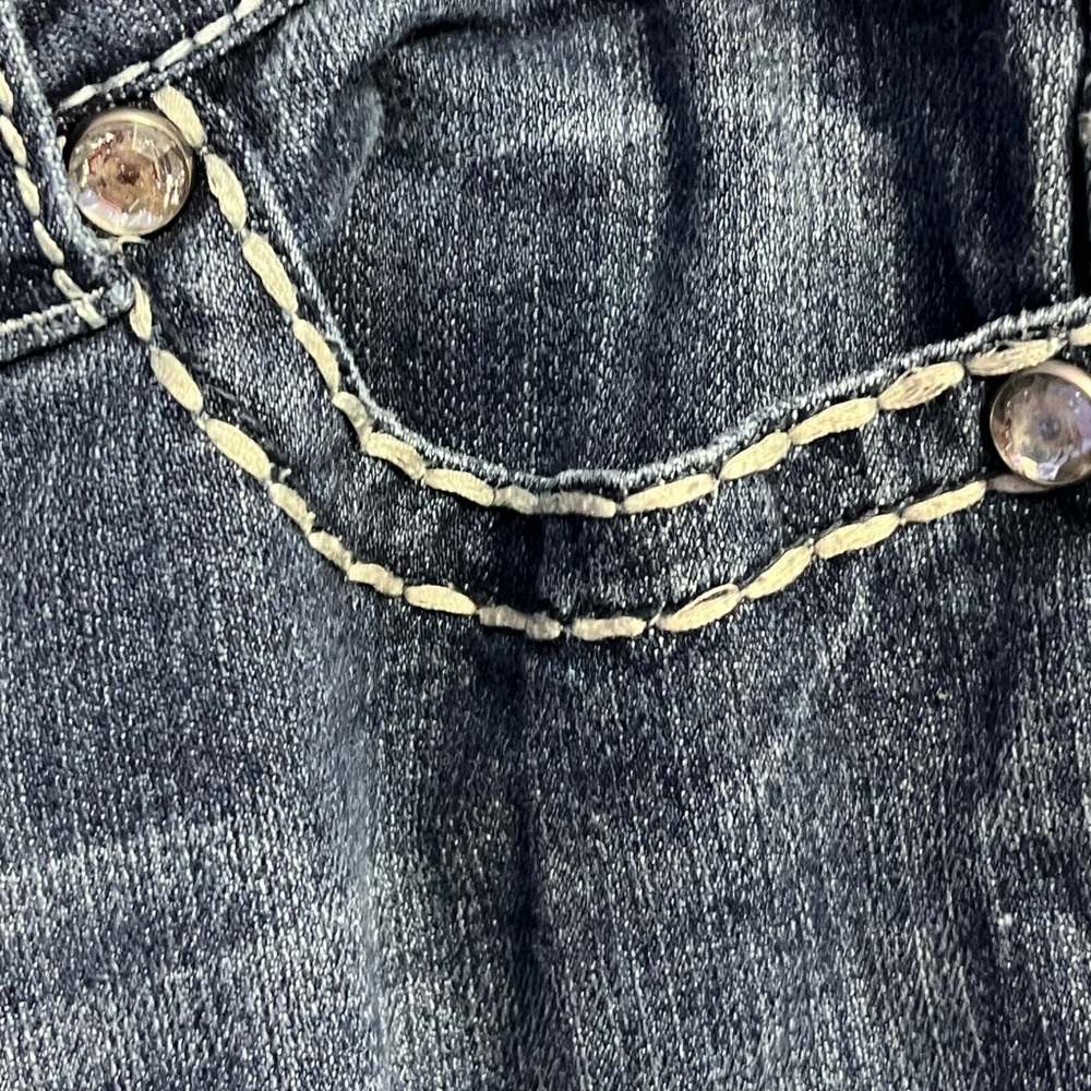Paisley Sky Denim Jeans in Vintage Classic Blue - Picture 4 of 7